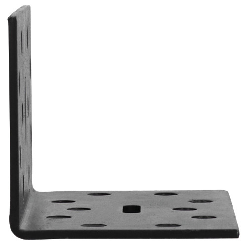 Equerre acier zingue noire Magnodur 60x60x100, SUKI - SUKI