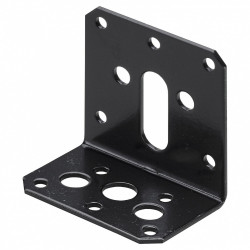 Equerre noir HETTICH, l.38 mm x P.58 cm - HETTICH
