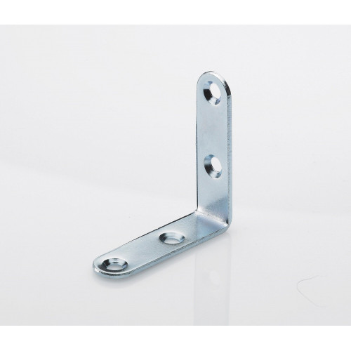 Lot de 20 equerres de chaise acier zingué HETTICH, l.50 mm - HETTICH