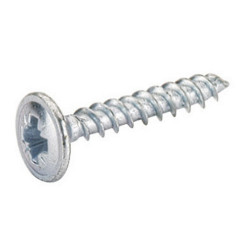 Lot de 50 vis de paroi arrière acier chromé HETTICH, l.20 mm - HETTICH