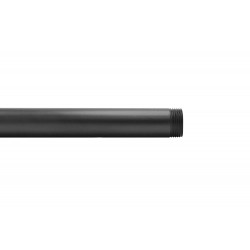 Barre de penderie ronde, MyTube, diam.25 mm L300 mm, noir mat de marque Sans marque, référence: B9278500
