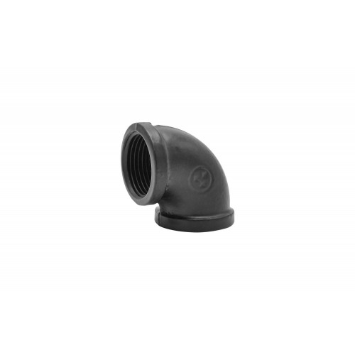 Coude 90 degrés, MyTube, diam.25 mm, noir mat - Sans marque