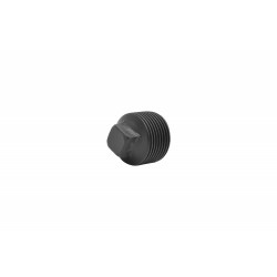 Lot de 2 bouchons rentrant pour tube de penderie, MyTube, diam.25mm, noir mat - Sans marque