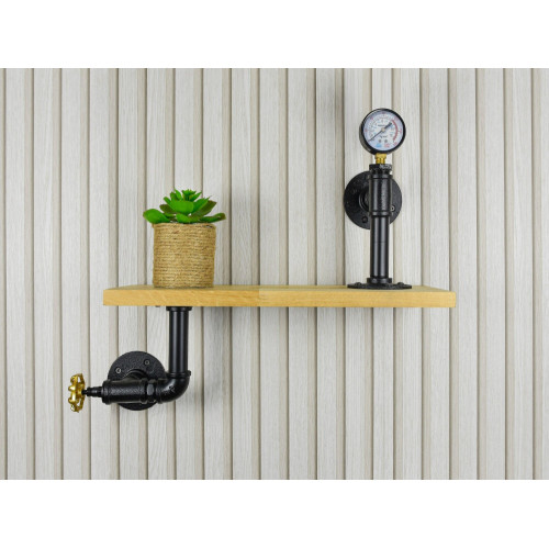 Manomètre décoratif, MyTube, noir mat - Sans marque