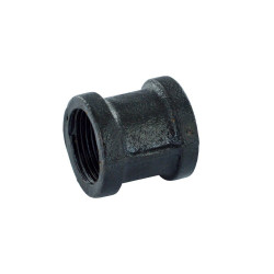 Raccord D25 mm rond noir de marque Sans marque, référence: B9279600