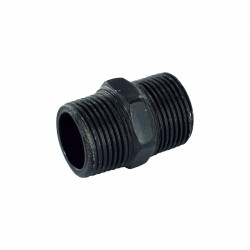 Raccord D25 mm rond noir de marque Sans marque, référence: B9279700