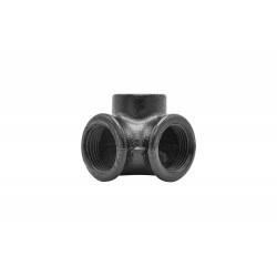 Raccord en Y pour 3 tubes, MyTube, diam.25 mm, noir mat de marque Sans marque, référence: B9279900
