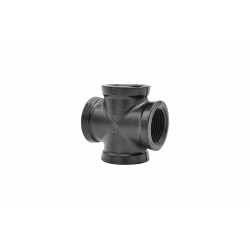 Raccord pour 4 tubes, MyTube, diam.25 mm, noir mat de marque Sans marque, référence: B9280100