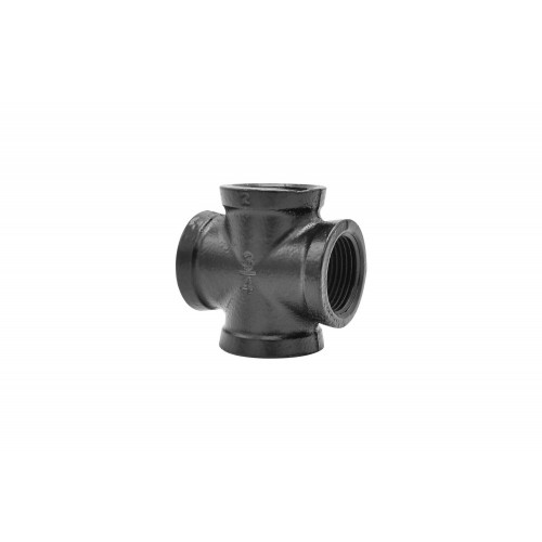 Raccord pour 4 tubes, MyTube, diam.25 mm, noir mat - Sans marque