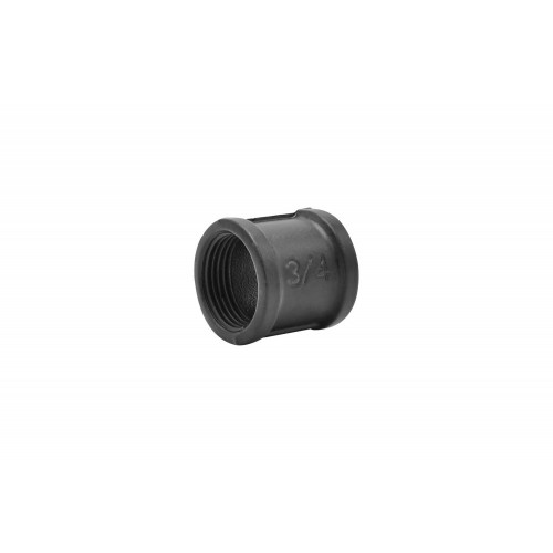 Raccord pour tube, MyTube, diam.25 mm, noir mat - Sans marque