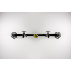 Robinet MyTube diamètre 25 mm noir - Sans marque