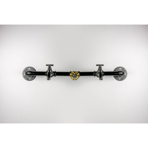 Robinet MyTube diamètre 25 mm noir - Sans marque