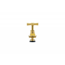 Valve décorative, MyTube, diam.1,9 cm dorée - Sans marque