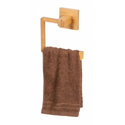 Anneau porte serviette fixation au choix Inbara bambou WENKO - WENKO