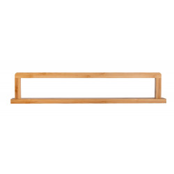Porte serviette étagère fixation au choix Inbara 40cm bambou WENKO - WENKO