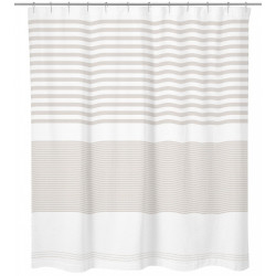 Rideau de douche 180 x 200 cm Cezaire de marque AZAO, référence: B9284900