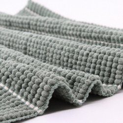 Tapis de bain NORASIA Felipe, l.50 x L.80 cm, vert - AZAO