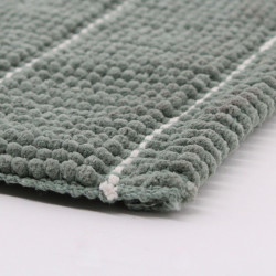 Tapis de bain NORASIA Felipe, l.50 x L.80 cm, vert - AZAO
