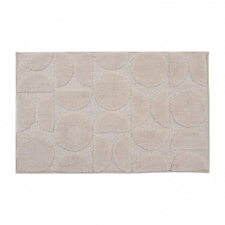 Tapis de bain, NORASIA Amar, l.50 x L.80 cm beige - AZAO