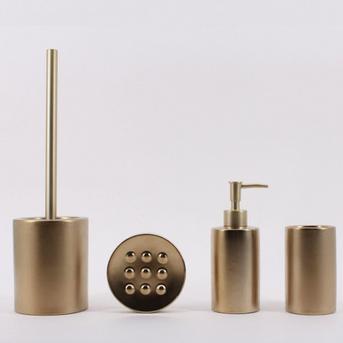 Distributeur de savon céramique JOY doré - AZAO