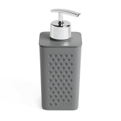 Distributeur de savon TATAY Bohol plastique gris de marque TATAY, référence: B9287400
