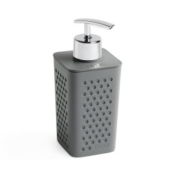 Distributeur de savon TATAY Bohol plastique gris - TATAY