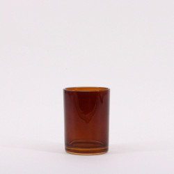Gobelet en verre Ambre, marron - NORASIA