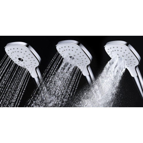 Pommeau de douche 3 jets Mist - Sans marque