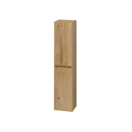 Colonne 2 portes, Madison, plaqué chêne, l.30 x H.140 x P.25 cm - Sans marque