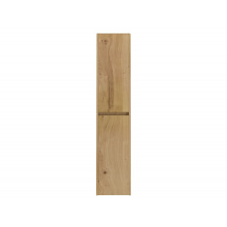Colonne 2 portes, Madison, plaqué chêne, l.30 x H.140 x P.25 cm - Sans marque