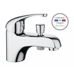 Mitigeur monotrou de baignoire chrome, EDOUARD ROUSSEAU Fira de marque ROUSSEAU, référence: B9293500