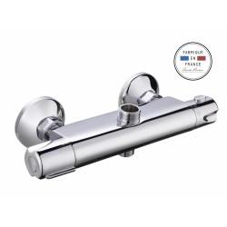 Mitigeur thermostatique douche chrome, EDOUARD ROUSSEAU Albi - ROUSSEAU
