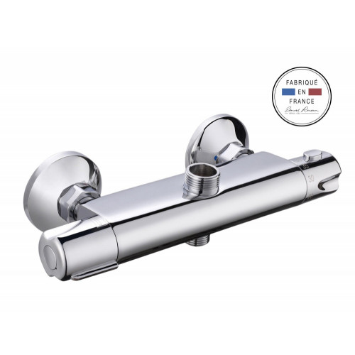 Mitigeur thermostatique douche chrome, EDOUARD ROUSSEAU Albi - ROUSSEAU