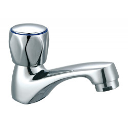 Robinet de lave-mains eau froide chrome Standard S de marque ROUSSEAU, référence: B9294000