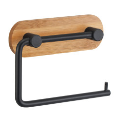 Dérouleur papier wc MSV Yono noir bambou de marque Sans marque, référence: B9294800