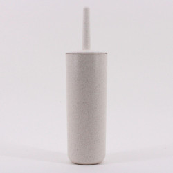 Pot balai wc à poser, Nori, beige de marque AZAO, référence: B9295500