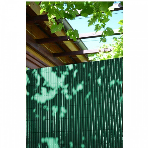 Canisse double face pvc vert 30% recyclé 10mm 75% occultant 3Kg H.1xl.3m IDEAL GARDEN - IDEAL GARDEN