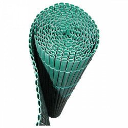 Canisse double face pvc vert 30% recyclé 10mm 75% occultant 3Kg H.1xl.3m IDEAL GARDEN - IDEAL GARDEN
