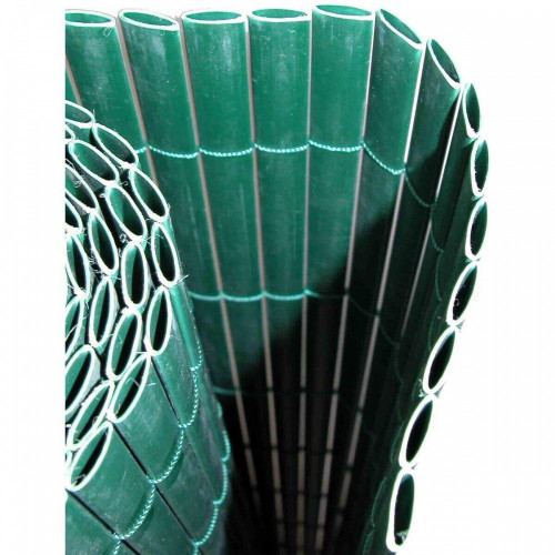 Canisse double face pvc vert 30% recyclé 10mm 75% occultant 3Kg H.1xl.3m IDEAL GARDEN - IDEAL GARDEN