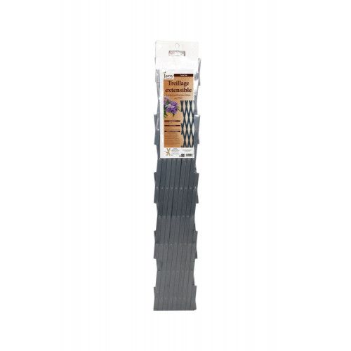 Treillage JANY DECO pvc gris l.0.07 x H.1 x L.2 m - Jany