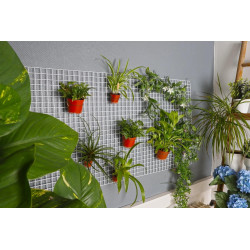 Treillage fixe droite, l.60 x H.120 x P.0.7 cm - IDEAL GARDEN