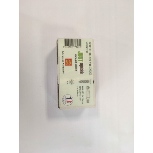 Vis inox lame de terrasse chaussey/nina lot200 - Justaposé