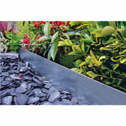 Kit de 5 bordures metal 99x12x0,4 cm de marque Sans marque, référence: J9104100