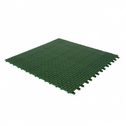 Dalle clip multiplate, vert, L. 56 x L. 56 cm x Ep.11 mm - ONEK