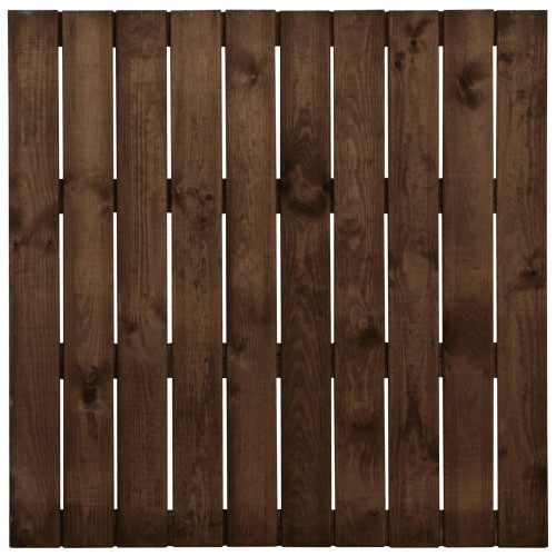 Dalle bois Lumo, L.100 x l.100 cm x Ep.40 mm - Sans marque