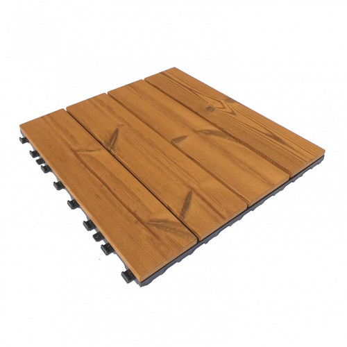 Dalle clip en pin THT SMARTDECK, L. 40 x L. 40 cm x Ep. 25 mm - ONEK