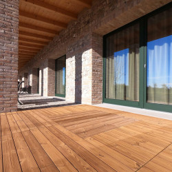 Dalle clip en pin THT SMARTDECK, L. 60 x L. 30 cm x Ep. 25 mm - ONEK