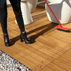 Dalle clip en pin THT SMARTDECK, L. 60 x L. 30 cm x Ep. 25 mm - ONEK