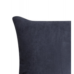 Housse de coussin Newmanchester, bleu H.60 x l.60 cm de marque Sans marque, référence: J9111800