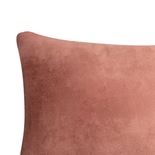 Housse de coussin Newmanchester, rose H.60 x l.60 cm - Sans marque